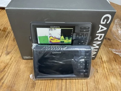Garmin STRIKER Vivid 5cv Fish Finder GPS Combo W/GT20-TM Transducer OPEN BOX - Image 1 of 4