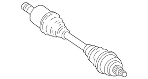 Genuine GM Axle Assembly 26059855 - Picture 1 of 2