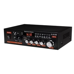 Mini amplificatore di potenza bluetooth 1000W ricevitore stereo amplificatore audio USB lettore musicale - Foto 1 di 17