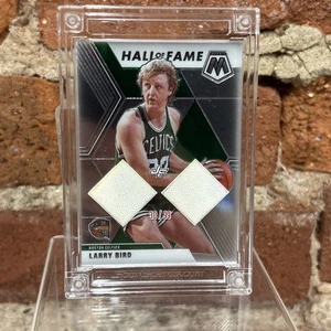 2022 JERSEY FUSION LARRY BIRD GAME USED JERSEY SWATCH #D /99 2019-20 MOSAIC - Bild 1 von 3