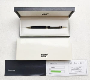NEU Montblanc Meisterstück Classique Platinum Coated Plated Line Kugelschreiber - Bild 1 von 1