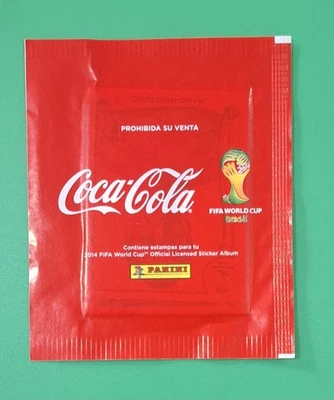 PANINI SEALED PACK WORLD CUP BRASIL 2014 COCACOLA MÉXICO pochette bustina sobre - Imagen 1 de 2