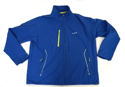 REGATTA Herren SOFTSHELL JACKE XLT water repellent - wind resitant Gr. XXXL blau - Bild 1 von 4