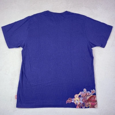 Uniqlo x Marvel X-Men Collaboration T Shirt Comics Embroidered Front Pocket XL  - Image 1 of 4
