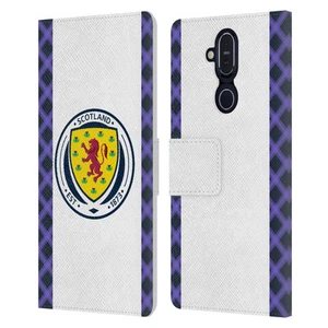 SCOTLAND NATIONAL FOOTBALL TEAM 2022/23 KITS LEATHER BOOK CASE FOR NOKIA PHONES - Picture 1 of 8