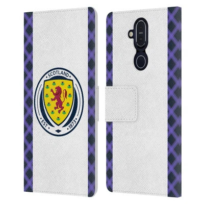 SCOTLAND NATIONAL FOOTBALL TEAM 2022/23 KITS LEATHER BOOK CASE FOR NOKIA PHONES - Image 1 of 4