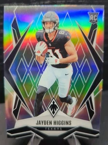 2025 Panini Phoenix Jayden Higgins Rookie Silver Prizm Houston Texans (RC) #180 - Picture 1 of 2