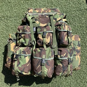 Genuine British Army SF SAS DPM Field Pack Air Support Bergen With Side Pouches - Picture 1 of 19