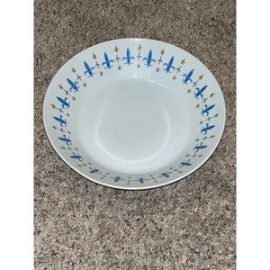 Caravelle Fleur de Lis Suppe Gemüse Schüssel 9" Osao Yamaguchi Vintage MCM SELTEN - Bild 1 von 5