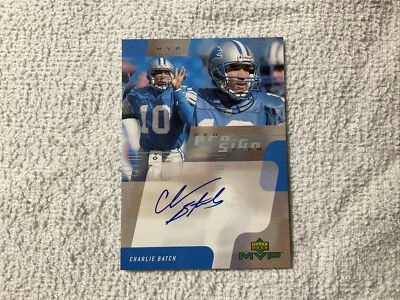 2000 Upper Deck MVP Pro Sign Charlie Batch Auto Nm Mint - Image 1 of 4