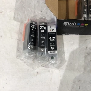 Canon 3 PGI-270XL Black & CLI-271 Color 5 Pack Ink Cartridges - Picture 1 of 4