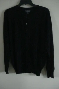 Damas Suéter Botón Frontal Talla XL Negro Nuevo con Etiquetas - Imagen 1 de 4