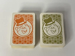 1965 Go For Broke Game Replacement Complete 108 Red Spend Green Receive Cards - Picture 1 of 2