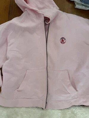 Boston Red Sox Sudadera con Cremallera Mujer Grande Rosa Exterior Damas Foto 1 de 3