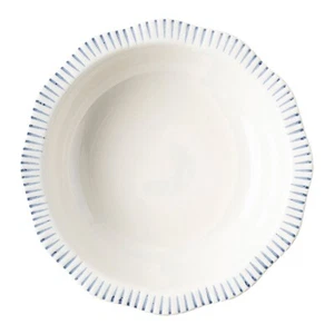 Juliska Indigo Sitio Stripe 12" Serving Bowl - Picture 1 of 2