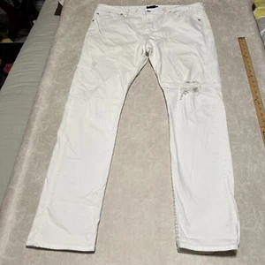 Bullhead White Skinny Jeans Mens Sz 36x32 - Picture 1 of 11