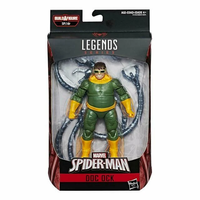 Hasbro (E1352) Marvel: Spider-Man Legends Series Doc Ock Action Figure 6" - Multicolor