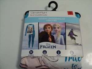 Disney Frozen Girl’s Climate Right Cuddl Duds Size XSmall 4/5 Brand New - Picture 1 of 3