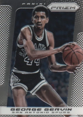 2013-14 Panini Prizm #240 George Gervin Card - Image 1 of 2