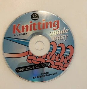 Knitting Made Easy Interactive CD-Rom  - Afbeelding 1 van 1