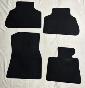 BMW X5 OEM 4 Piece Set Black Floor Mats 2019-25 # 7478825-09 - Picture 1 of 12