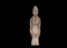 Antyczne Chiny Tang Dyn (618-907) Figurka strażnika Antyczna chińska figurka strażnika