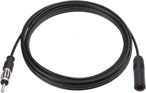 Câble d'extension d'antenne prise DIN 16,5 pieds / 5 m pour antenne de voiture radio FM AM support CD - Photo 1/4
