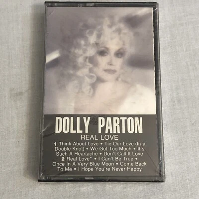 Dolly Parton Real Love Unopened Cassette Tape 1985 Factory Sealed - Image 1 of 4