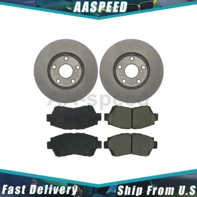 Pastillas de freno delanteras y rotores para Toyota Camry 3,0 L 2001 2000 1996 1995 1994 1993 Foto 1 de 4