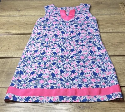Vestido Youth Vineyard Vines mistura de linho Bahamas Otomi tamanho 12 - Imagem 1 de 4
