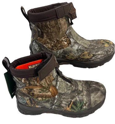 Mens Muck MAXZMEG Apex Realtree Edge Mid Zip Ankle Boots Size 8 Camo New - Image 1 of 4