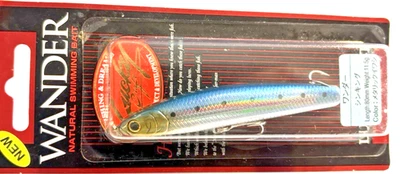 Lucky Craft Wander 80 Wobbler, Jerkbait, Lipless Minnow,  8 cm,  Sinking, Neu - Bild 1 von 2