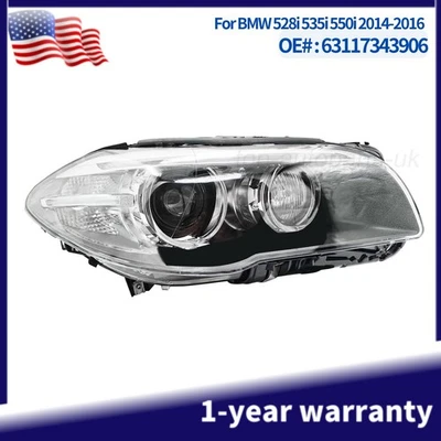 Faro derecho AFS HID lateral derecho para BMW 528i 535i 550i 2014-2016 63117343906 NUEVO Foto 1 de 4