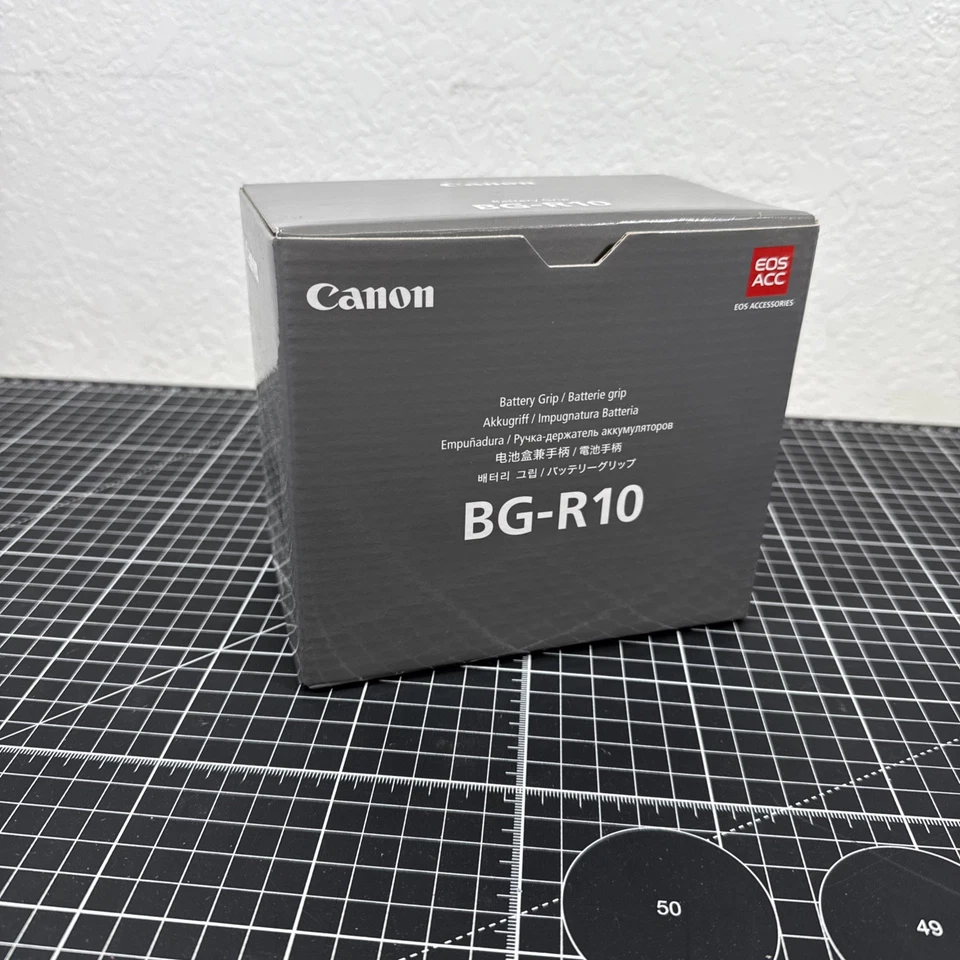 Empuñadura de batería Canon BG-R10 para cámara sin espejo EOS R5, R6 #228 Foto 1 de 4