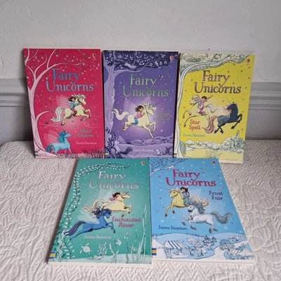 5 Fairy Unicorns, Part Set All first year 2017 paperback in as new condition  - Image 1 of 4
