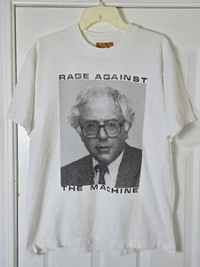 Bernie Sanders 2020 Rage Against The Machine Come Tees T-shirt Medium RATM - Picture 1 of 6