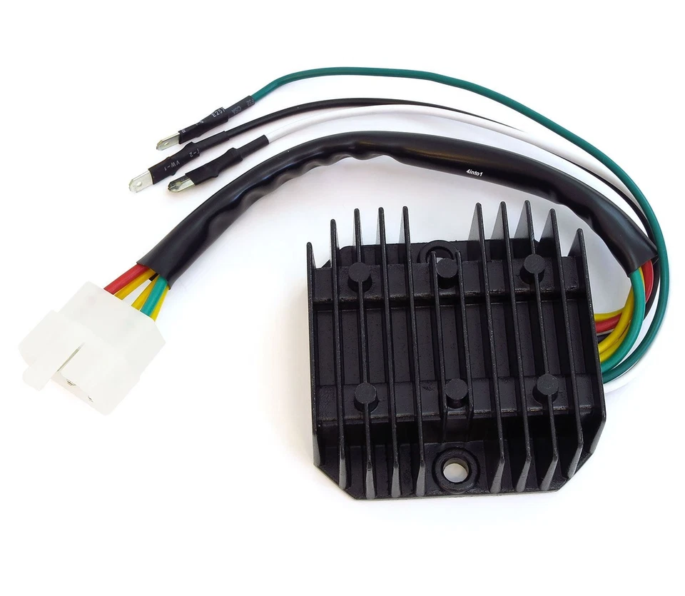 Regulator Rectifier Lead Acid Lithium OK - Honda CB350F CB400F CB500 CB550 CB750 - Image 1 of 1