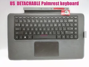 Teclado reposamanos EE. UU. para PC HP ENVY X2 DESMONTABLE 13-J002DX/13-J012DX/13-J102DX - Imagen 1 de 1