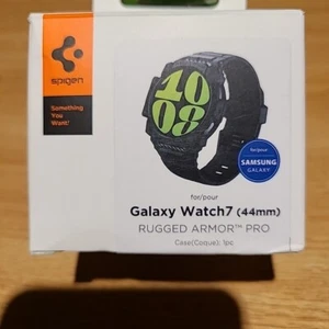 Coque Galaxy Watch 7 44 mm | Spigen [Rugged Armor Pro] antichoc - Photo 1 sur 3
