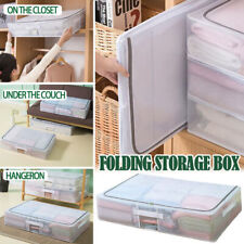 Folding Storage Box Bed Under Drawer Container Waterproof Clothes Storage Box UK