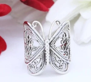 Women’s Size 6 Sterling Silver Butterfly Ring NEW - Picture 1 of 1