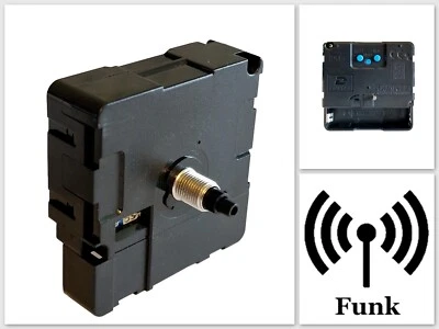 JH1668 Movimento al quarzo senza fili / radiocontrollato DCF silenzioso no ticchettio strisciante fai da te