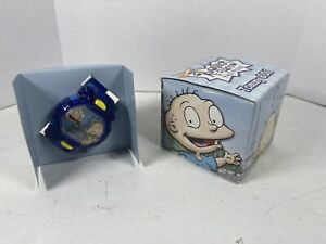 Vtg 2000s Rugrats in Paris The Movie Tommy & Dil Chatback Watch MIB Nickelodeon