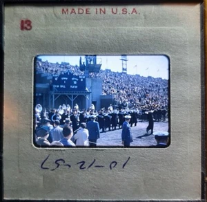 11 Vintage Dias aus Armee vs. Notre Dame Spiel 1957 - Bild 1 von 12