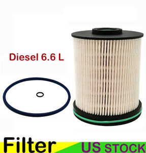 Diesel Fuel Filter For Chevy Cruze Silverado 1500 2500 3500 4500 GMC Sierra 6.6L
