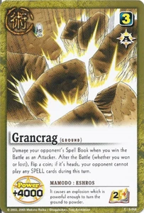 Grancrag - FOIL - Series 2 - Zatch Bell TCG - Imagen 1 de 1