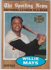 WILLIE MAYS SAN FRANCISCO GIANTS 2002 TOPPS ARCHIVES BASEBALL CARD