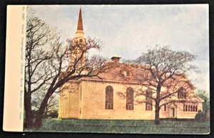 Postal Centro Iglesia Congregacional Sur Manchester Connecticut CT PC Años 1910 - Imagen 1 de 1