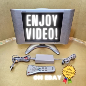 Vintage Sharp Aquos 13" LC-13B4U-S LCD Color TV Retro Gaming TV - Picture 1 of 23