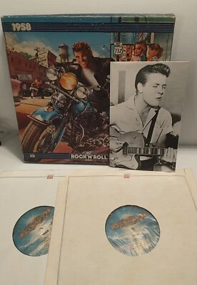 LP's ROCK N' ROLL ERA 1958 BOX SET Elvis Insert Time Life - Image 1 of 4